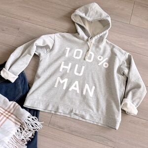 Everlane Gray 100% Human Hoodie